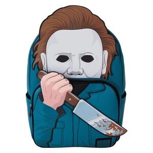 Loungefly Halloween Michael Myers‎ Cosplay Glow Full Size Backpack